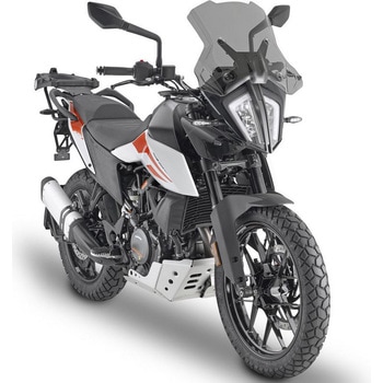 ウインドスクリーン KTM 390/790/890 Adventure ライトスモーク H×W 35×46 cm (D7711KIT フィッティングキット別途必要) GIVI(ジビ)
