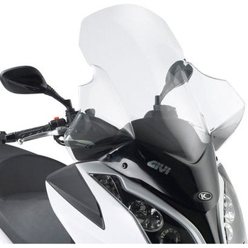 ウインドスクリーン Kymco Downtown 125/200/300 0916 ×town 125/300 16 クリア dim. H×W 815 × 64 cm GIVI(ジビ)