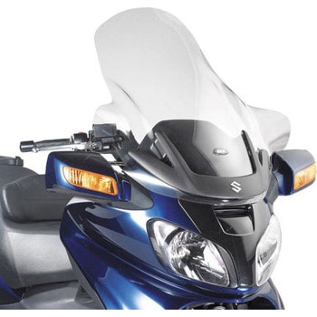 ウインドスクリーン Suzuki BURGMAN バーグマン 650 0204 クリア dim. H×W 80 × 72 cm - GIVI(ジビ)