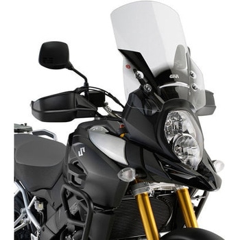 ウインドスクリーン Suzuki DL 1000 VStrom 1419 クリア dim. H×W 50×395cm 22 cmノーマルより高い GIVI(ジビ)