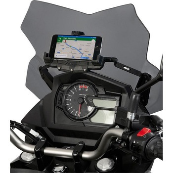 ウインドスクリーン Suzuki DL 650 VStrom 17 スモーク dim. H×W 30×42cm - GIVI(ジビ)