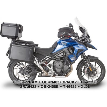 ウインドスクリーン Triumph Tiger 1200 GT Tiger 1200 Rally クリア dim. H×W 57 × 38 cm - GIVI(ジビ)