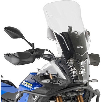 ウインドスクリーン Yamaha Tenere 700 World Raid クリア dim. H×W 52 × 43 cm GIVI(ジビ)