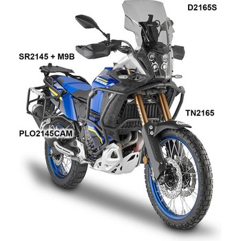 ウインドスクリーン Yamaha Tenere 700 World Raid クリア dim. H×W 52 × 43 cm GIVI(ジビ)
