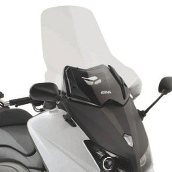 ウインドスクリーン Yamaha TMA× 530 1216 クリア dim. H×W 65 × 61 cm GIVI(ジビ)