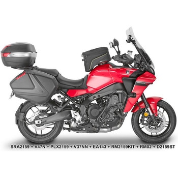 ウインドスクリーン Yamaha Tracer 9 クリア dim. H×W 64 × 45 cm GIVI(ジビ)