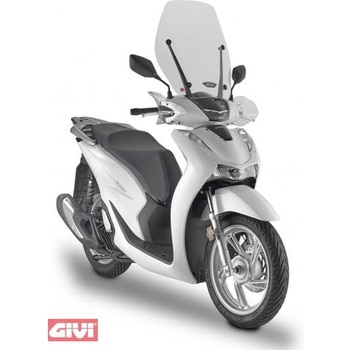 ウインドスクリーン クリア 540 × 490 mm (H × W) for Honda SH 125150 (20) SH 350 (21) - GIVI(ジビ)