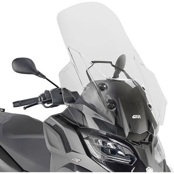 ウインドスクリーン クリア 87×50 cm Piaggio MP3 HPE 400530 (22) - GIVI(ジビ)