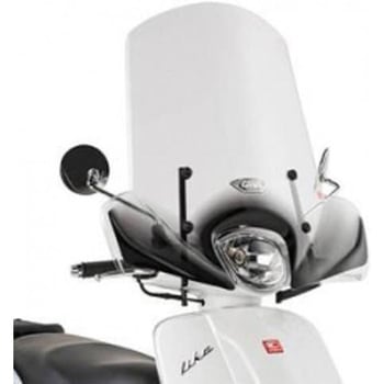 ウインドスクリーン クリア W/ブラック FRIT - GIVI(ジビ)