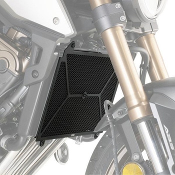ウォータープロテクション + オイルラジエーター ステンレス ブラック GIVI(ジビ)