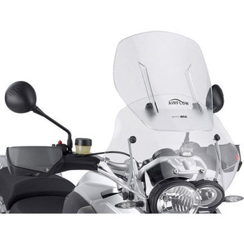 エアフロースライディング ウインドスクリーン BMW R 1200 GS 0412 H×W ma× 54×54 cm 12 cm スライディング ブラケット付属 GIVI(ジビ)