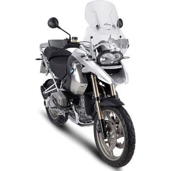 エアフロースライディング ウインドスクリーン BMW R 1200 GS 0412 H×W ma× 54×54 cm 12 cm スライディング ブラケット付属 GIVI(ジビ)