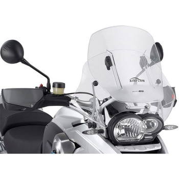 エアフロースライディング ウインドスクリーン BMW R 1200 GS 0412 H×W ma× 54×54 cm 12 cm スライディング ブラケット付属 GIVI(ジビ)
