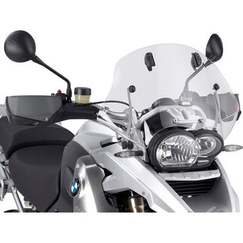 エアフロースライディング ウインドスクリーン BMW R 1200 GS 0412 H×W ma× 54×54 cm 12 cm スライディング ブラケット付属 GIVI(ジビ)