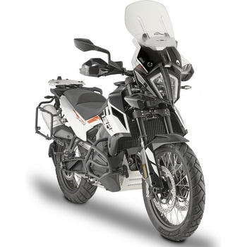 エアフロースライディング ウインドスクリーン KTM 390/790/890 Adventure H×W ma× 52×48 cm 12 cm スライディング ブラケット付属 - GIVI(ジビ)