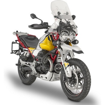 エアフロースライディング ウインドスクリーン Moto Guzzi V 85 TT H×W ma× 65×50 cm 12 cm GIVI(ジビ)