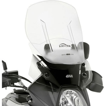 エアフロースライディング ウインドスクリーン Suzuki DL 650 VStrom 17 H×W ma× 43×50 cm 12 cm GIVI(ジビ)
