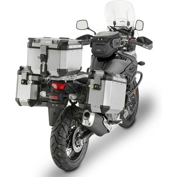 エアフロースライディング ウインドスクリーン Suzuki DL 650 VStrom 17 H×W ma× 43×50 cm 12 cm GIVI(ジビ)