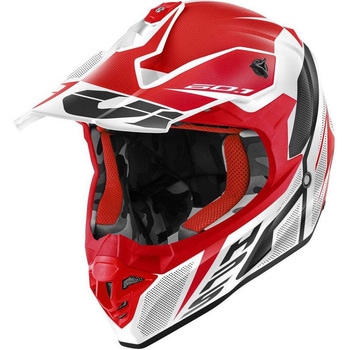 オフロードヘルメット 60.1 INVERT Red/ホワイト/ブラック サイズ 54/XS GIVI(ジビ)