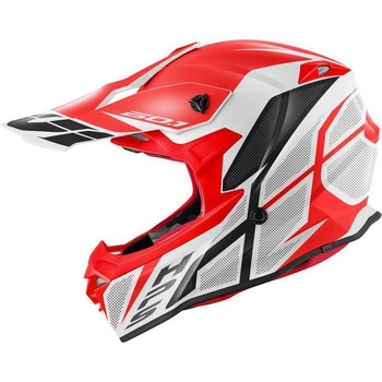 オフロードヘルメット 60.1 INVERT Red/ホワイト/ブラック サイズ 54/XS GIVI(ジビ)