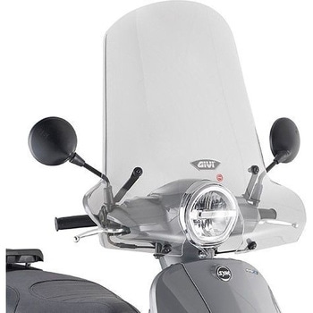 クリア ウインドシールド SYM Fiddle 125 Euro 5 (2020) GIVI(ジビ)