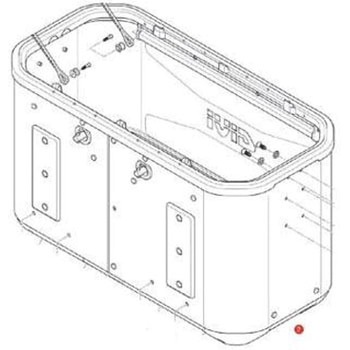 ケース ボトム DLM36 左側 - GIVI(ジビ)