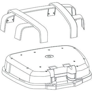 ZTRK52CBM ケースカバー TRK52B 1個 GIVI(ジビ) 【通販モノタロウ】