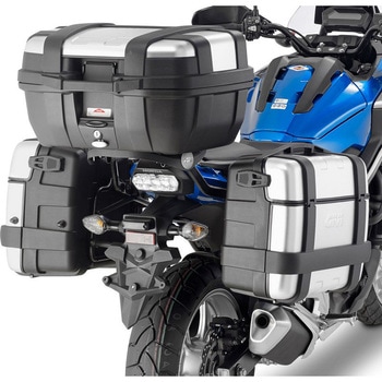 サイドケースキャリア スティールパイプ ブラック GIVI(ジビ)