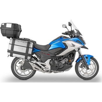 サイドケースキャリア スティールパイプ ブラック GIVI(ジビ)