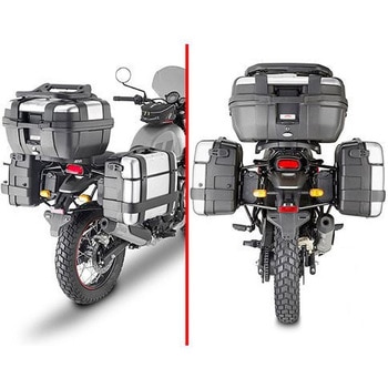 サイドケースホルダー MK/RETRO FIT Royal Enfield Scram 411 (22) GIVI(ジビ)