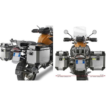 サイドラック スチールパイプ Trekker Outback(トレッカーアウトバック) GIVI(ジビ)