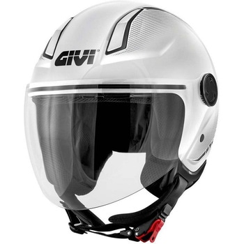 ジェットヘルメット 11.7 SOLID ホワイト サイズ 53/XS GIVI(ジビ)