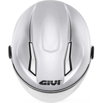 ジェットヘルメット 11.7 SOLID ホワイト サイズ 53/XS GIVI(ジビ)