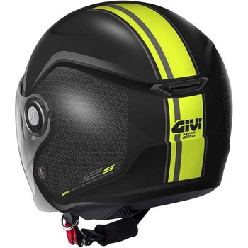 ジェットヘルメット 12.5 GRAPHIC TOUCH マットブラック/イエロー サイズ 60/L GIVI(ジビ)