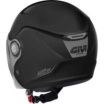 ジェットヘルメット 12.5 SOLID Opaque ブラック サイズ 56/S GIVI(ジビ)