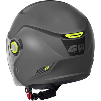 ジェットヘルメット 12.5 SOLID グレー サイズ 56/S GIVI(ジビ)