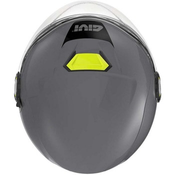 ジェットヘルメット 12.5 SOLID グレー サイズ 61/XL GIVI(ジビ)