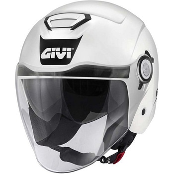 ジェットヘルメット 12.5 SOLID ホワイト サイズ 58/M GIVI(ジビ)