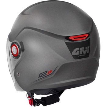 ジェットヘルメット 12.5 SOLID マットチタン サイズ 54/XS GIVI(ジビ)