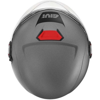 ジェットヘルメット 12.5 SOLID マットチタン サイズ 54/XS GIVI(ジビ)