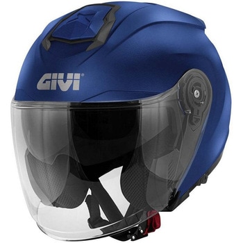 ジェットヘルメット X.25 SOLID マットブルー サイズ 60/L GIVI(ジビ)