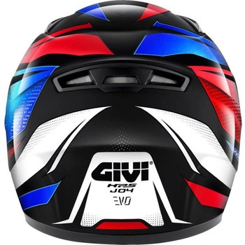 ジュニア用 4 EVO FOLLOW ブルー レッド フルフェイスヘルメット サイズ 52/JM GIVI(ジビ)