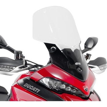 スクリーン Ducati Multistrada 1200 1517 Multistrada 1260 Multistrada 950 Multistrada V2 クリア dim. H×W 59 × 43 cm GIVI(ジビ)