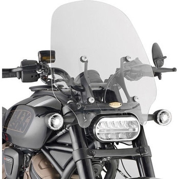 スクリーン HarleyDavidson Sportster 1250 S クリア dim. H×W 44×45 cm (A8401A フィッティングキット別途必要) GIVI(ジビ)