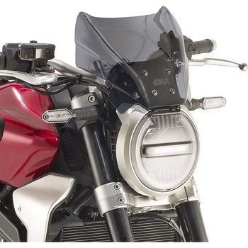 スクリーン Honda CB1000R 18 CB650R Benelli 502C Yamaha MT07 MT09 21スモーク dim. H×W 22×31 cm GIVI(ジビ)