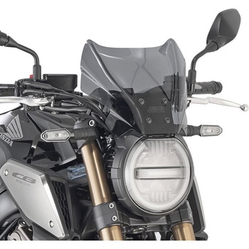スクリーン Honda CB1000R 18 CB650R Benelli 502C Yamaha MT07 MT09 21スモーク dim. H×W 22×31 cm GIVI(ジビ)