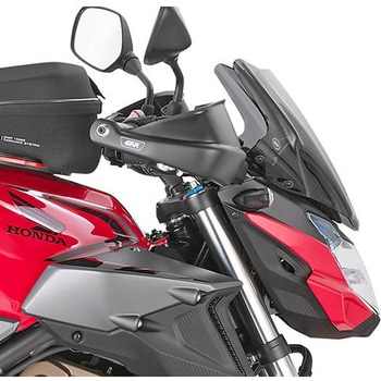 スクリーン Honda CB500F 19 Kawasaki Z900 20スモーク dim. H×W 28×365 cm フィッティングキット required to insta GIVI(ジビ)