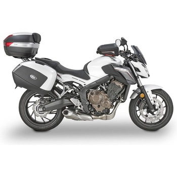 スクリーン Honda CB650F 17 スモーク dim. H×W 28×365 cm フィッティングキット付属 - GIVI(ジビ)