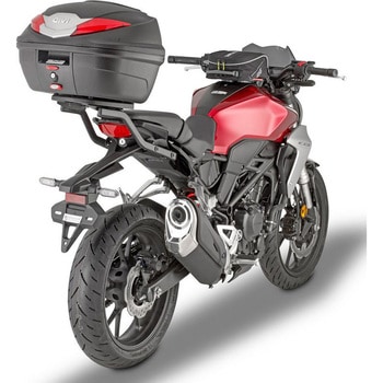 スクリーン Honda CBR 125 R 18 CB 300 R スモーク dim. H×W 21×28 cm フィッティングキット付属 GIVI(ジビ)