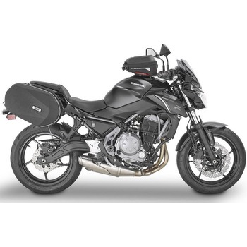 スクリーン Kawasaki Z650 1719 スモーク dim. H×W 28×33 cm フィッティングキット付属 GIVI(ジビ)